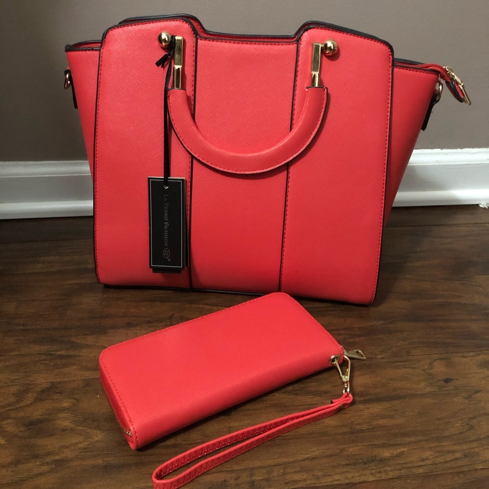 Handbag and Wallet Set